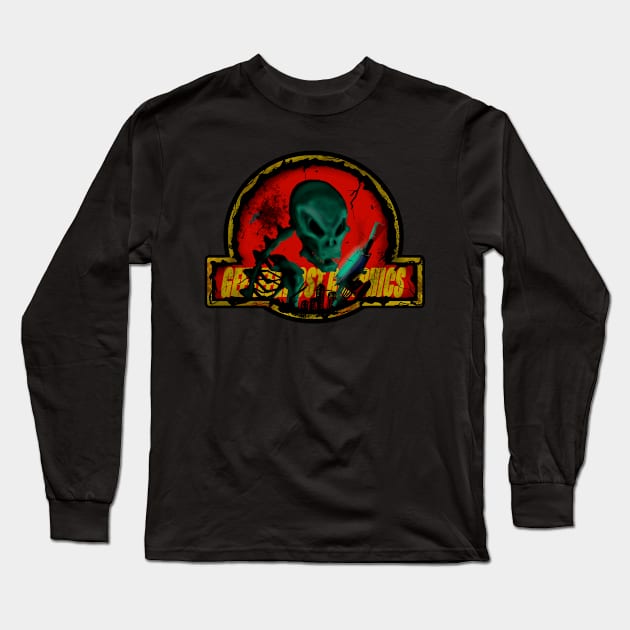 ALIEN PARK Long Sleeve T-Shirt by GhostWorks